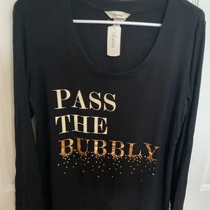 Long sleeve size M cool nights shirt